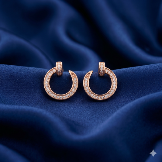 Radiant Orbit Earrings - SFPW38