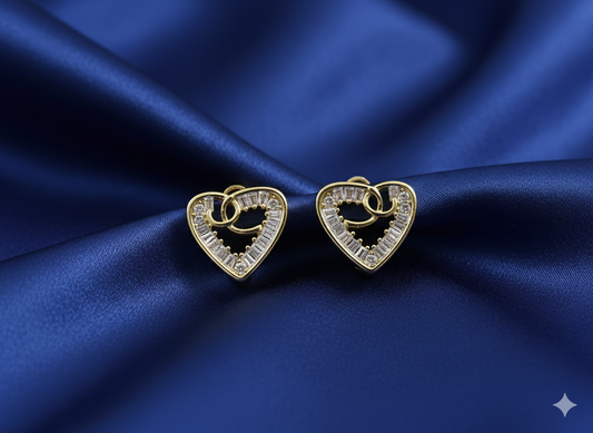 Crystal heart Hoop - SFPW02